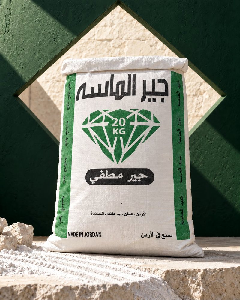 عبوة الجير المطفأ من الماسة